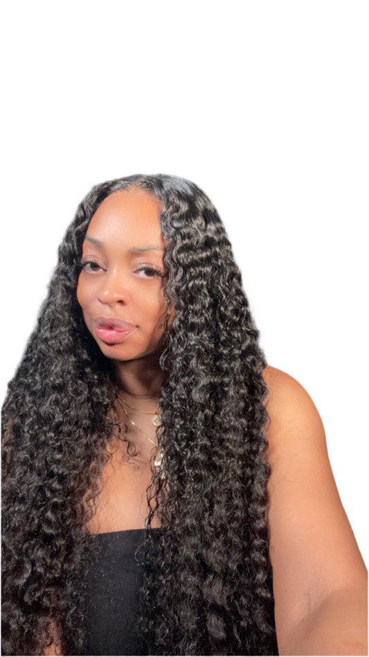 Deep wave Glueless wig 