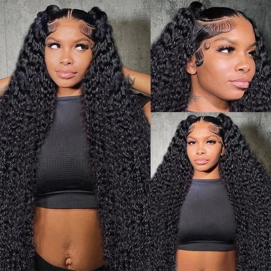 13x6 Invisible Hd Deep Wave Frontal Wig